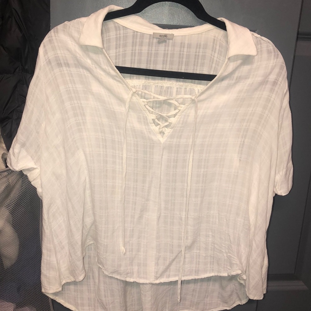 White urban outfitter blouse